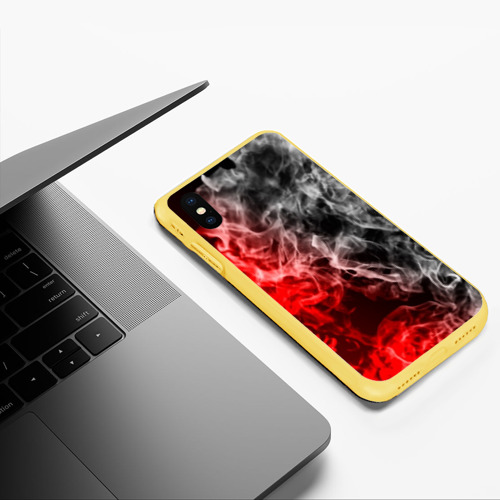 Чехол для iPhone XS Max матовый БИТВА ОГНЕЙ Фото 01 Чехол для iPhone XS Max матовый БИТВА ОГНЕЙ Фото 01