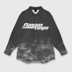 Мужская рубашка oversize 3D Danganronpa дым