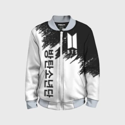 Детский бомбер 3D BTS брызги красок