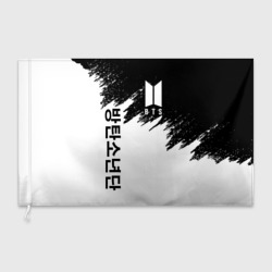 Флаг 3D BTS брызги красок