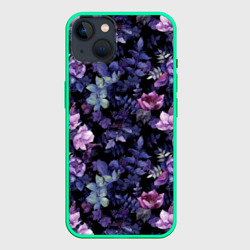 Цветочный сад – Чехол для iPhone 14 Plus с принтом купить