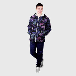 Мужская куртка 3D Цветочный сад - фото 2