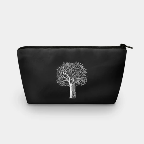 Косметичка 3D Digital tree кибер дерево
