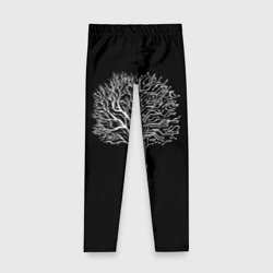 Детские леггинсы 3D Digital tree кибер дерево