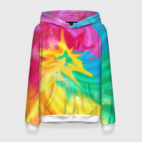 Женская толстовка 3D Tie-Dye, цвет 3D печать