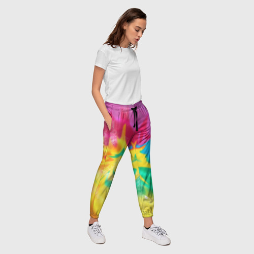 Женские брюки 3D Tie-Dye, цвет 3D печать - фото 5