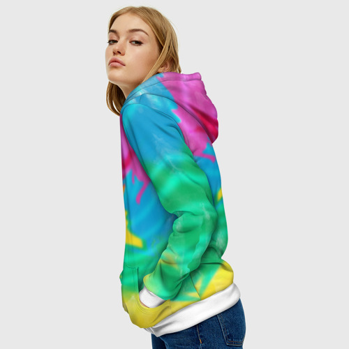 Женская толстовка 3D Tie-Dye - фото 5