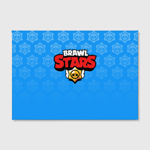 Холст прямоугольный BRAWL STARS | БРАВЛ СТАРС BLUE - фото 2