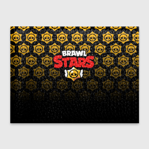 Обложка для студенческого билета BRAWL STARS, цвет красный