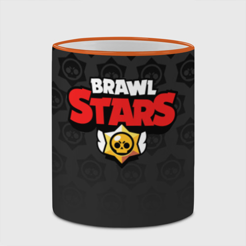 Кружка с полной запечаткой Brawl Stars, цвет Кант оранжевый - фото 4