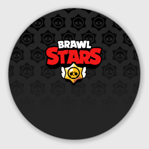 Круглый коврик для мышки Brawl Stars