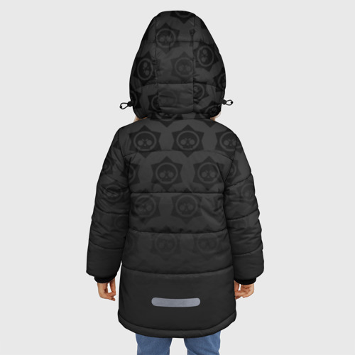 Зимняя куртка для девочек 3D Brawl Stars - фото 4