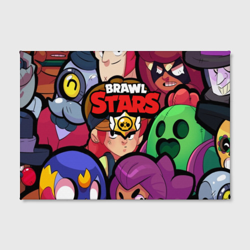 Холст прямоугольный Brawl Stars, цвет 3D печать - фото 2