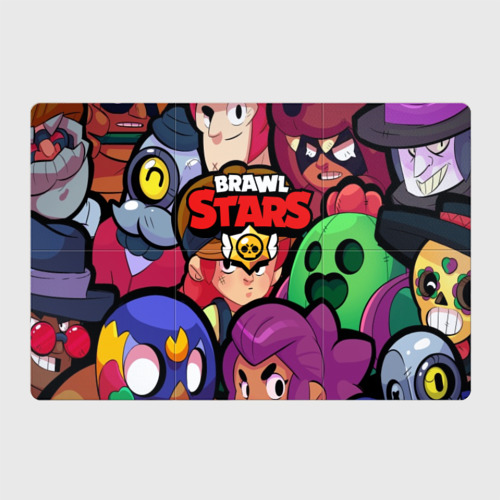 Магнитный плакат 3Х2 Brawl Stars