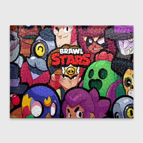 Обложка для студенческого билета Brawl Stars, цвет черный