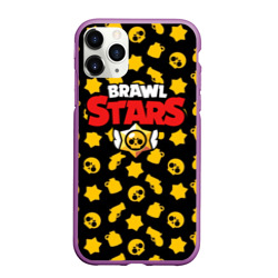 Чехол для iPhone 11 Pro Max матовый Brawl Stars