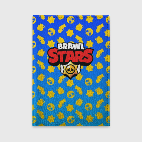 Обложка для автодокументов BRAWL STARS, цвет фиолетовый