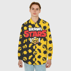 Мужская рубашка oversize 3D Brawl Stars - фото 2