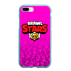 Чехол для iPhone 7Plus/8 Plus матовый Brawl Stars