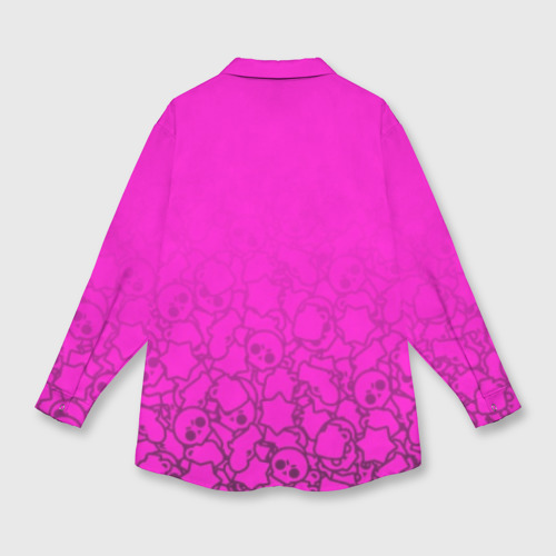 Женская рубашка oversize 3D с принтом Brawl Stars, вид сзади #1