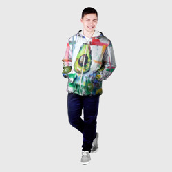 Мужская куртка 3D Авокадо авангард - фото 2