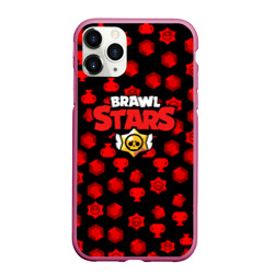 Чехол для iPhone 11 Pro Max матовый Brawl Stars