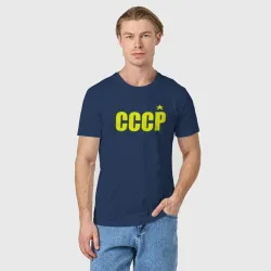 Светящаяся мужская футболка СССР - фото 2