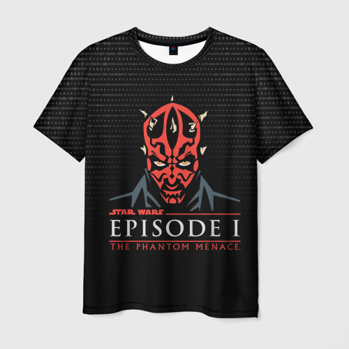 Мужская футболка 3D Darth Maul Episode 1 Фото 01 Мужская футболка 3D Darth Maul Episode 1 Фото 01