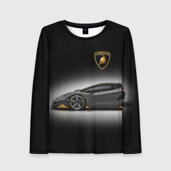 Женский лонгслив 3D Lambo