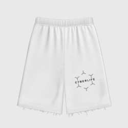 Женские шорты oversize футер хлопок Cyberlife