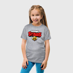 Детская футболка хлопок Brawl Stars Бравл старс на спине - фото 2