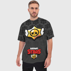 Мужская футболка oversize 3D Brawl Stars Бравл старс - фото 2