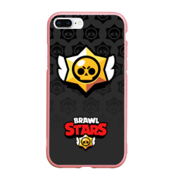 Чехол для iPhone 7Plus/8 Plus матовый Brawl Stars Бравл старс