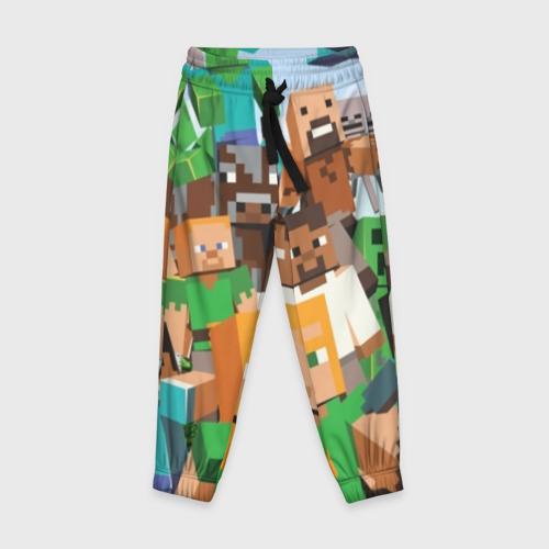Детские брюки 3D Minecraft, цвет 3D печать