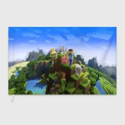 Флаг 3D Minecraft