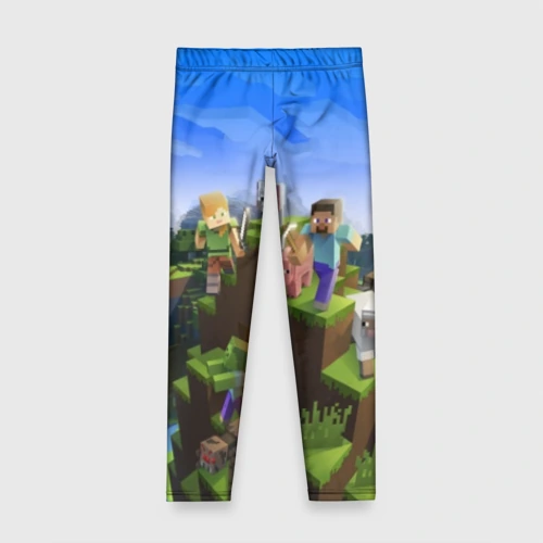 Детские леггинсы 3D Minecraft