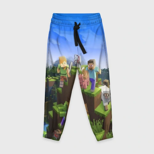 Детские брюки 3D Minecraft