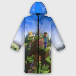 Дождевик унисекс 3D Minecraft