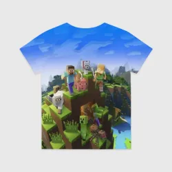Детская футболка 3D Minecraft - фото 2
