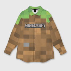 Мужская рубашка oversize 3D Minecraft