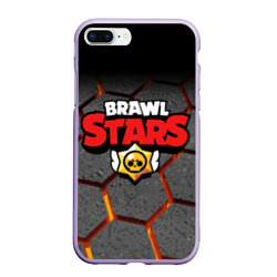 Чехол для iPhone 7Plus/8 Plus матовый Brawl Stars Hex