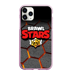 Чехол для iPhone 11 Pro Max матовый Brawl Stars Hex