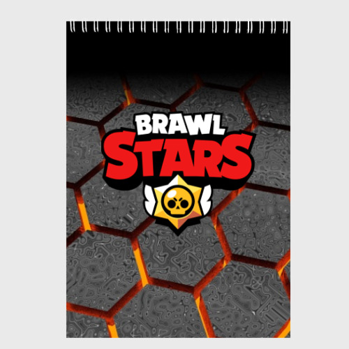 Скетчбук Brawl Stars Hex, цвет белый