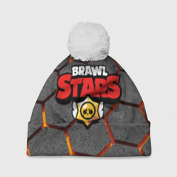 Шапка 3D c помпоном Brawl Stars Hex