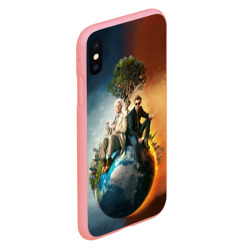 Чехол для iPhone XS Max матовый Good Omens - фото 2