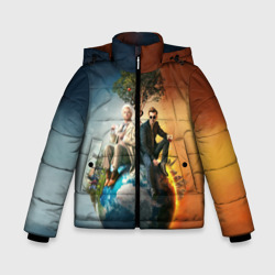 Зимняя куртка для мальчиков 3D Good Omens