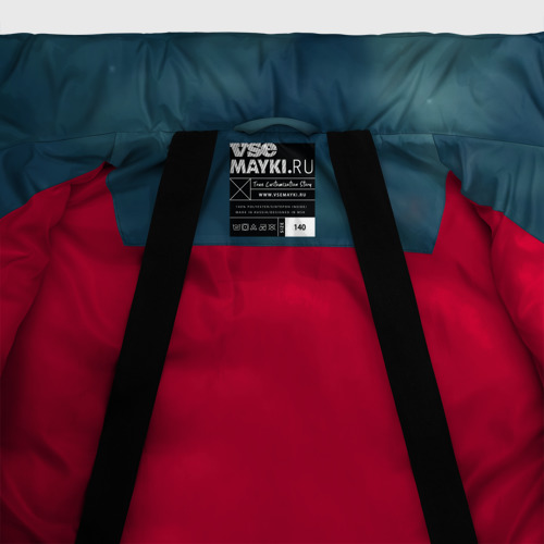 Зимняя куртка для мальчиков 3D Сериал Благие намерения, цвет красный - фото 7