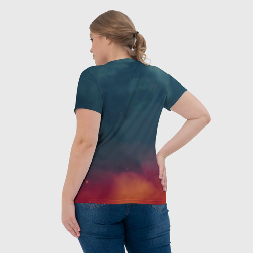 Женская футболка 3D с принтом Сериал Благие намерения, вид сзади #2