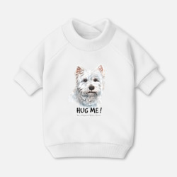 Свитшот для собак хлопок Вест-хайленд-уайт-терьер - обними