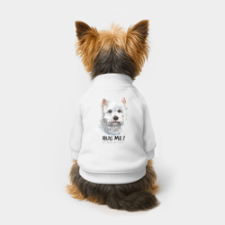 Свитшот для собак хлопок Вест-хайленд-уайт-терьер - обними - фото 2
